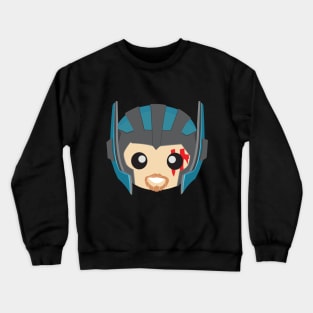 Thor Ragnarok Helmet Crewneck Sweatshirt